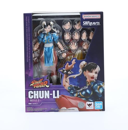 Tamashii Nations Street Fighter Chun-Li Outfit 2 S.H.Figuarts Action Figure - Official Bandai Spirits