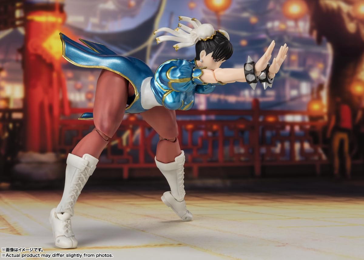 Tamashii Nations Street Fighter Chun-Li Outfit 2 S.H.Figuarts Action Figure - Official Bandai Spirits