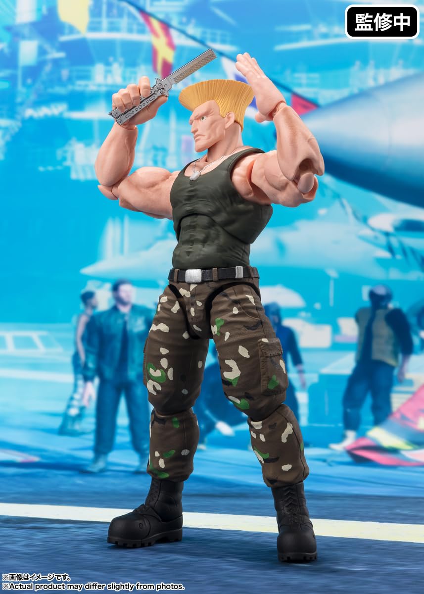 TAMASHII NATIONS Street Fighter Guile Outfit 2 | S.H.Figuarts Action Figure