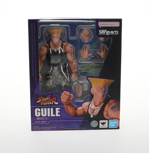 TAMASHII NATIONS Street Fighter Guile Outfit 2 | S.H.Figuarts Action Figure