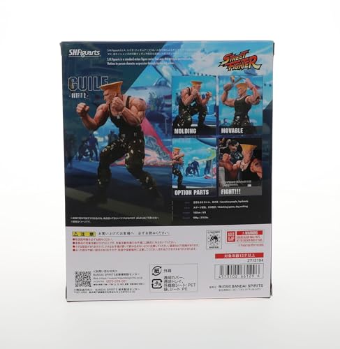 TAMASHII NATIONS Street Fighter Guile Outfit 2 | S.H.Figuarts Action Figure