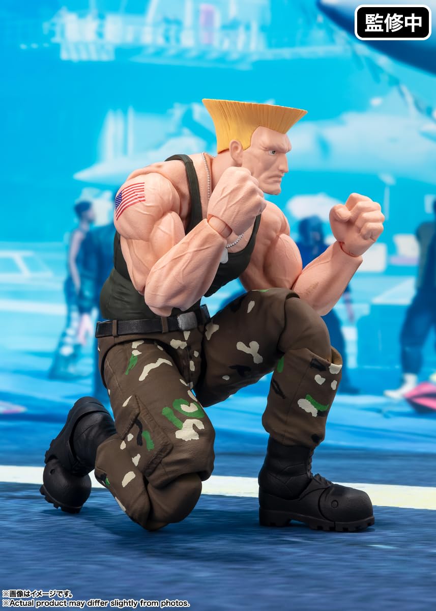 TAMASHII NATIONS Street Fighter Guile Outfit 2 | S.H.Figuarts Action Figure