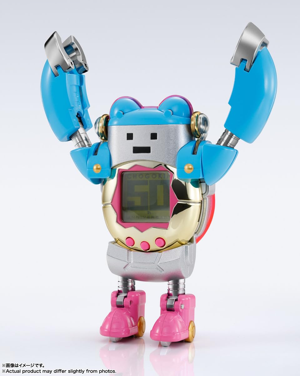 TAMASHII NATIONS Tamagotchi Robot Chogokin Figure – CHOGOKIN 30th Anniversary Edition (Exclusive Tamagotchi)