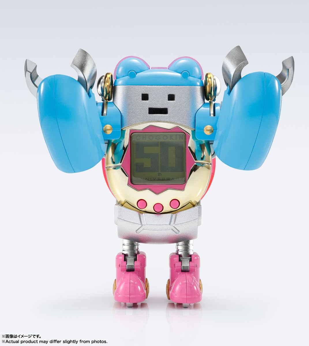 TAMASHII NATIONS Tamagotchi Robot Chogokin Figure – CHOGOKIN 30th Anniversary Edition (Exclusive Tamagotchi)