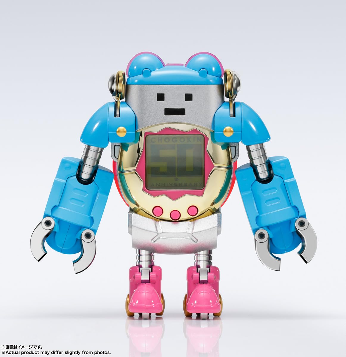 TAMASHII NATIONS Tamagotchi Robot Chogokin Figure – CHOGOKIN 30th Anniversary Edition (Exclusive Tamagotchi)