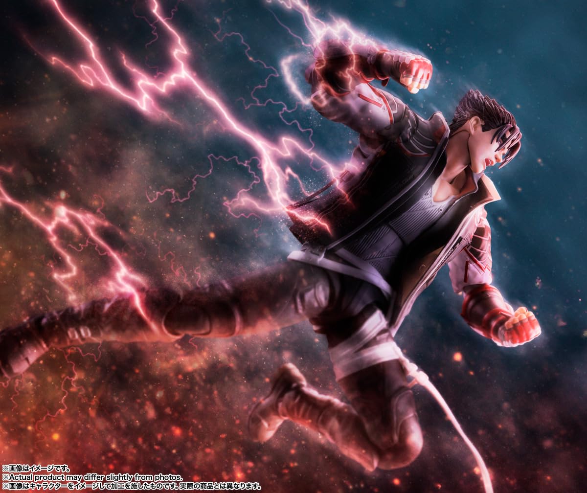 TAMASHII NATIONS Tekken 8 Jin Kazama S.H.Figuarts Action Figure – Officially Licensed