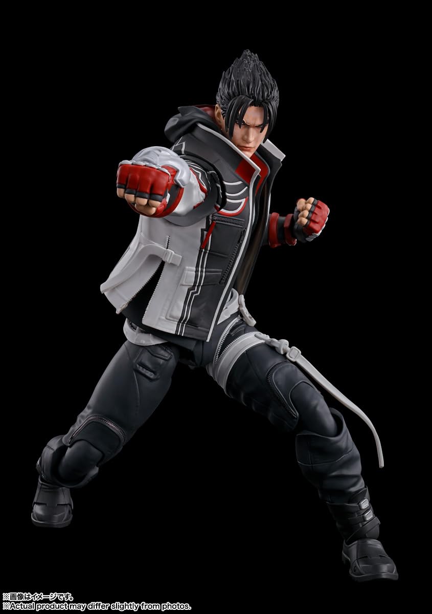 TAMASHII NATIONS Tekken 8 Jin Kazama S.H.Figuarts Action Figure – Officially Licensed