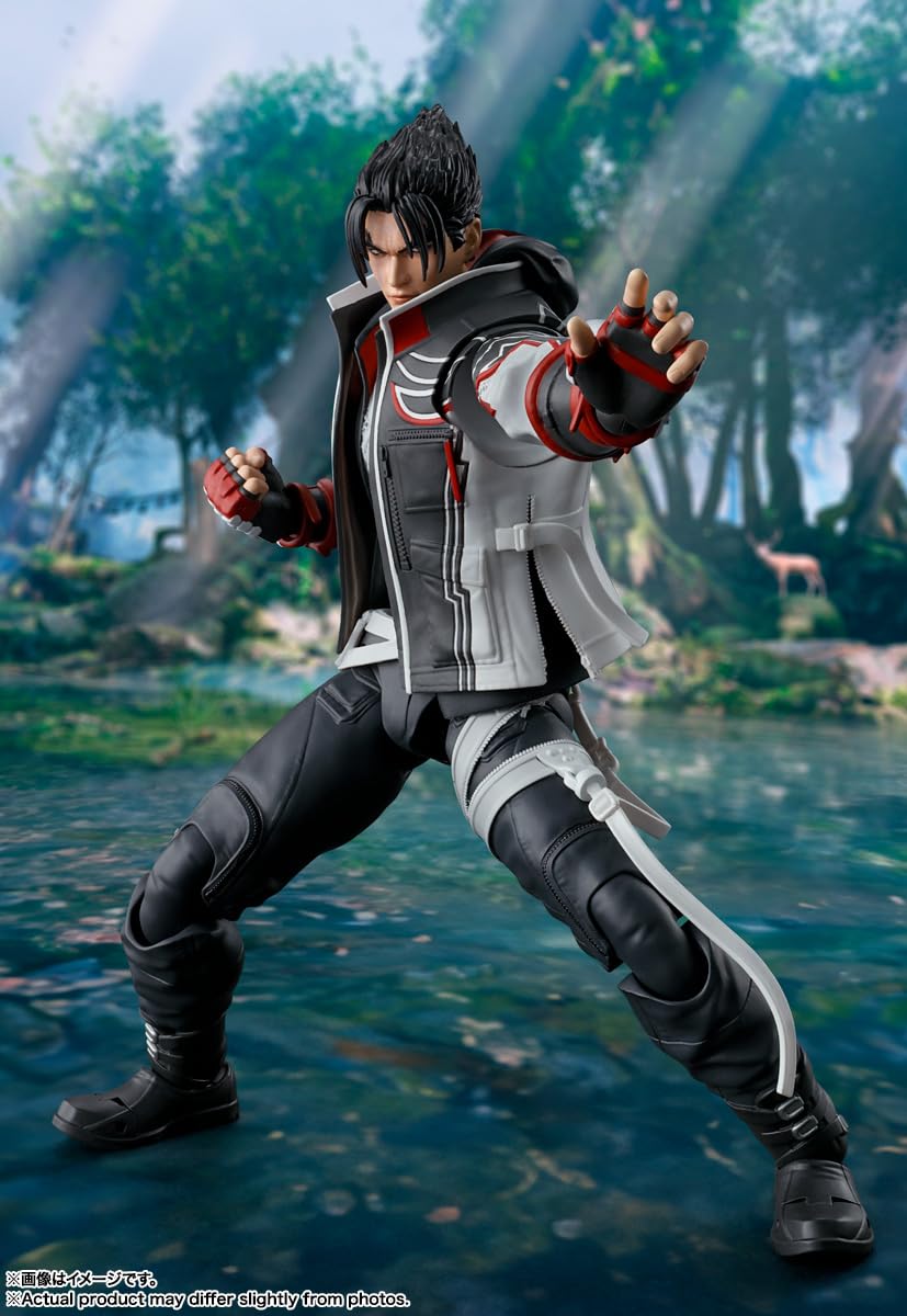 TAMASHII NATIONS Tekken 8 Jin Kazama S.H.Figuarts Action Figure – Officially Licensed