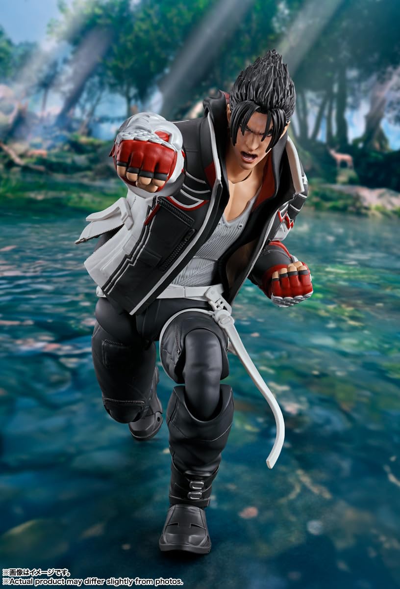 TAMASHII NATIONS Tekken 8 Jin Kazama S.H.Figuarts Action Figure – Officially Licensed