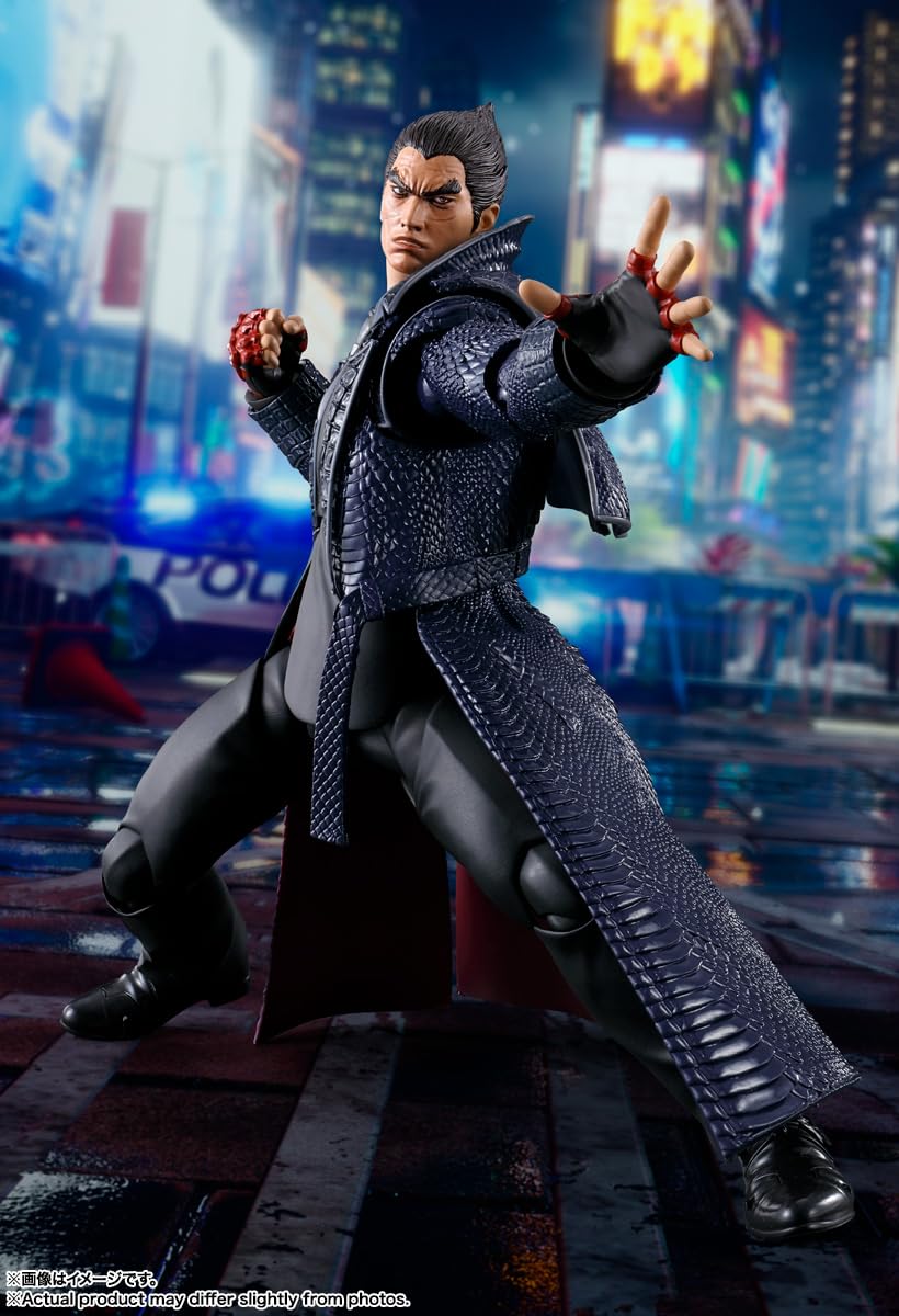 TAMASHII NATIONS Tekken 8 Kazuya Mishima S.H.Figuarts Action Figure | Official Bandai Spirits