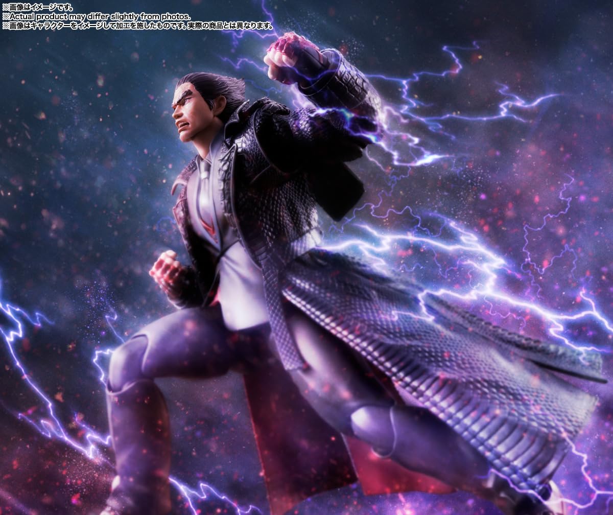TAMASHII NATIONS Tekken 8 Kazuya Mishima S.H.Figuarts Action Figure | Official Bandai Spirits
