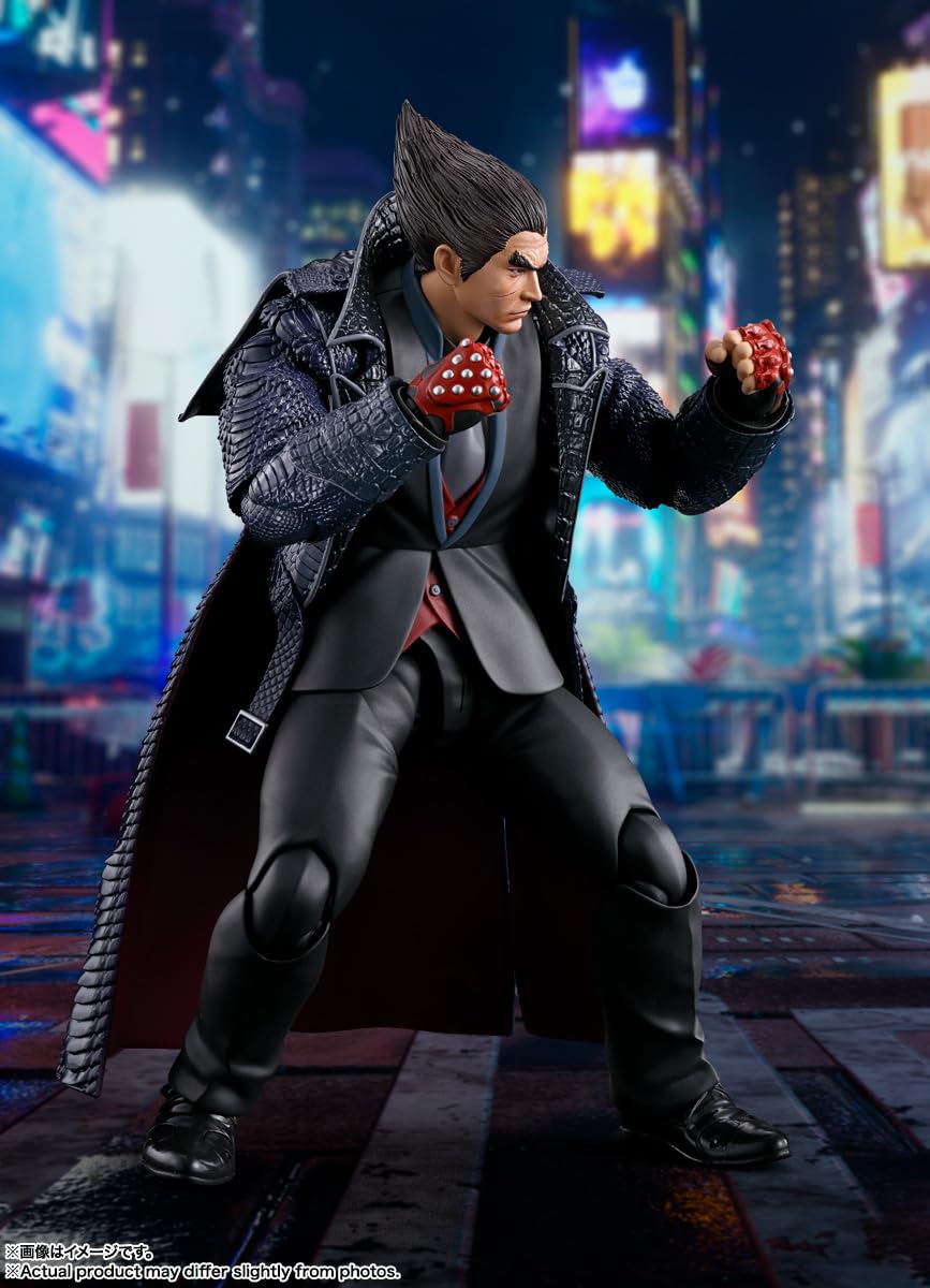 TAMASHII NATIONS Tekken 8 Kazuya Mishima S.H.Figuarts Action Figure | Official Bandai Spirits
