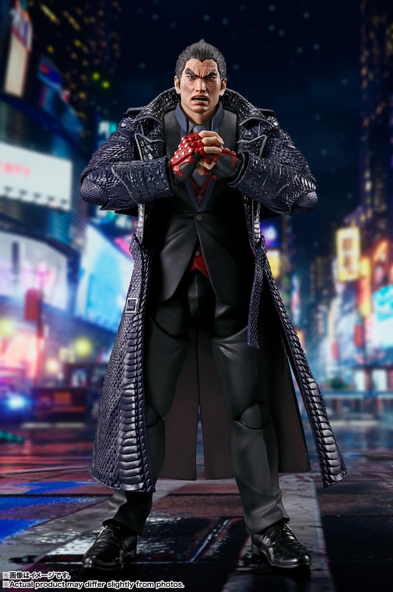 TAMASHII NATIONS Tekken 8 Kazuya Mishima S.H.Figuarts Action Figure | Official Bandai Spirits