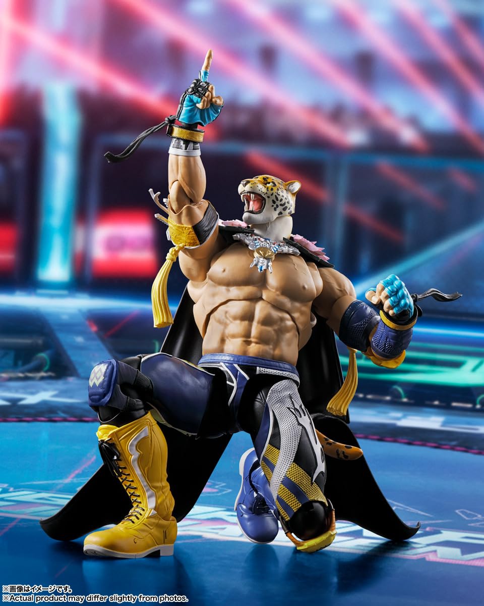TAMASHII NATIONS Tekken 8 King S.H.Figuarts Action Figure – Official Licensed Collectible