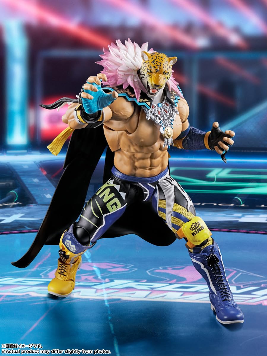 TAMASHII NATIONS Tekken 8 King S.H.Figuarts Action Figure – Official Licensed Collectible