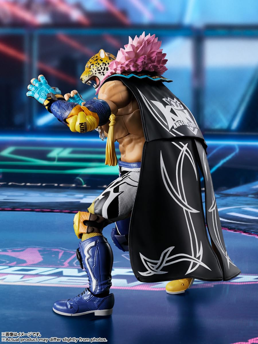 TAMASHII NATIONS Tekken 8 King S.H.Figuarts Action Figure – Official Licensed Collectible