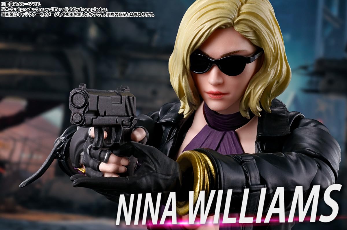 TAMASHII NATIONS Tekken 8 Nina Williams S.H.Figuarts Action Figure