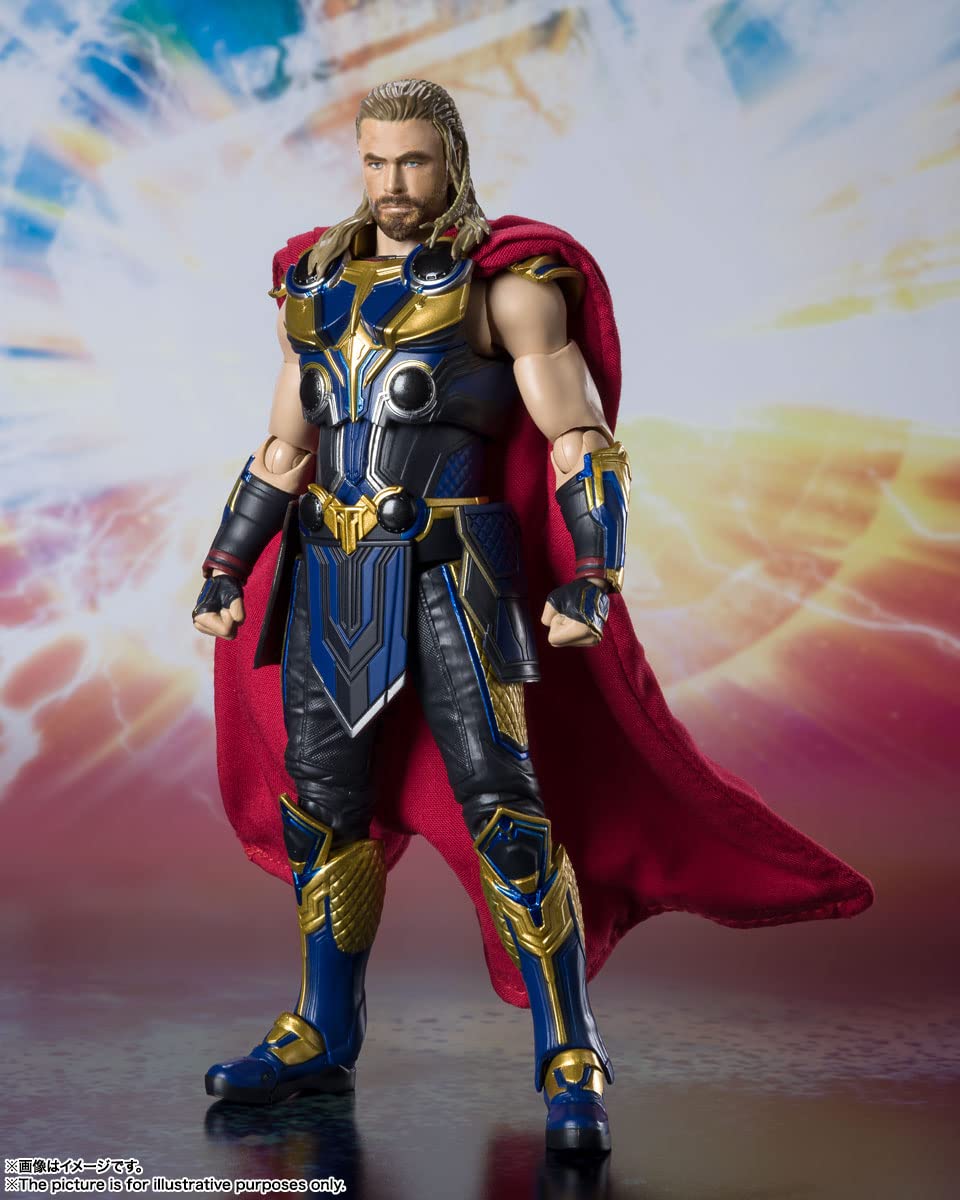 Tamashii Nations Thor Love & Thunder S.H.Figuarts Action Figure | Official Bandai Spirits