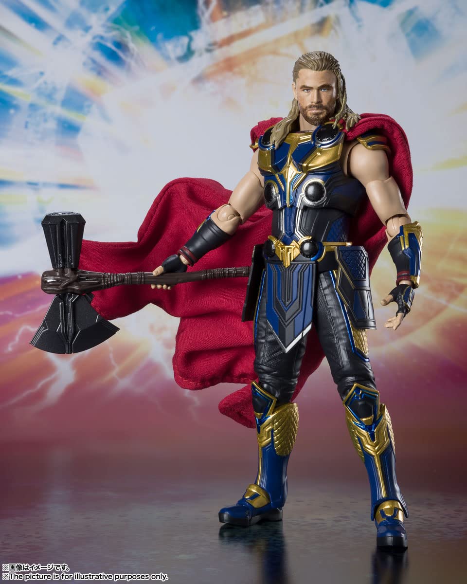 Tamashii Nations Thor Love & Thunder S.H.Figuarts Action Figure | Official Bandai Spirits