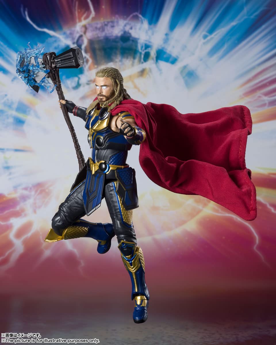 Tamashii Nations Thor Love & Thunder S.H.Figuarts Action Figure | Official Bandai Spirits