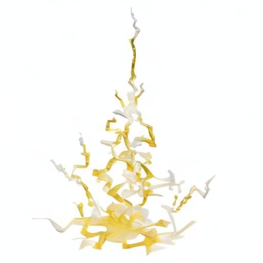 TAMASHII NATIONS Thunder Yellow Ver. Tamashii Effect – S.H.Figuarts Display Bolts