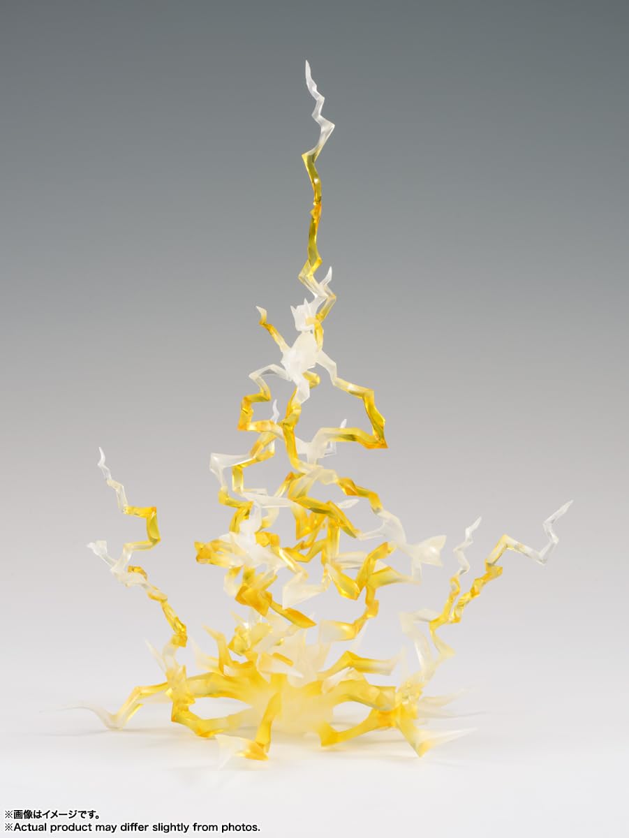 TAMASHII NATIONS Thunder Yellow Ver. Tamashii Effect – S.H.Figuarts Display Bolts
