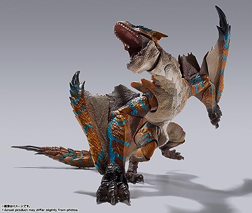 Tamashii Nations Tigrex S.H.MonsterArts Figure – Dynamic Poseability & Wing Swap