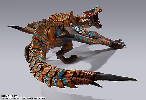Tamashii Nations Tigrex S.H.MonsterArts Figure – Dynamic Poseability & Wing Swap