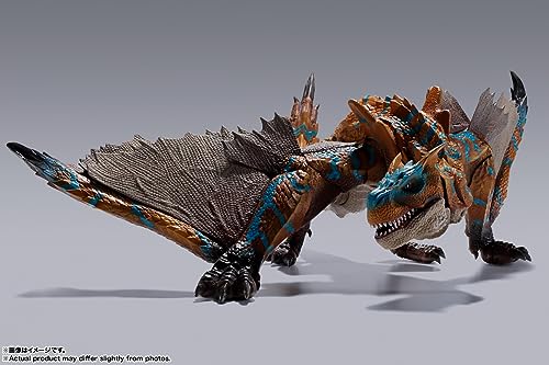 Tamashii Nations Tigrex S.H.MonsterArts Figure – Dynamic Poseability & Wing Swap