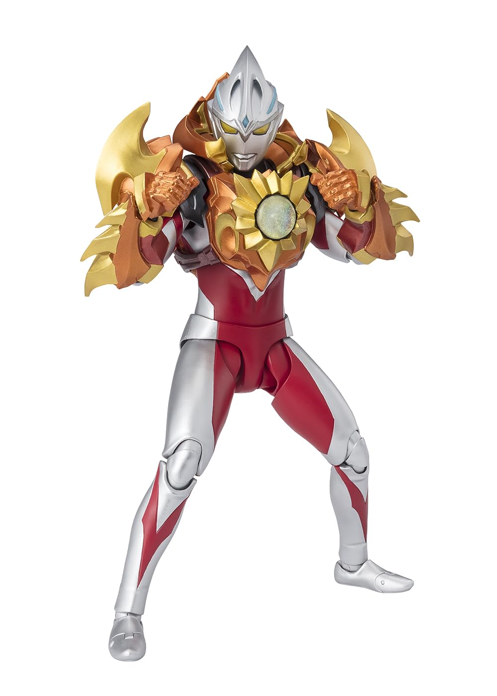 TAMASHII NATIONS Ultraman Arc Solis Armor S.H.Figuarts Figure | Official Bandai Spirits