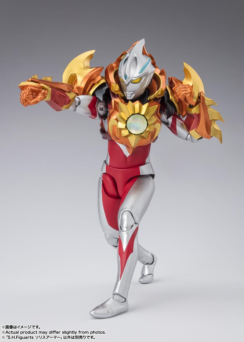 TAMASHII NATIONS Ultraman Arc Solis Armor S.H.Figuarts Figure | Official Bandai Spirits