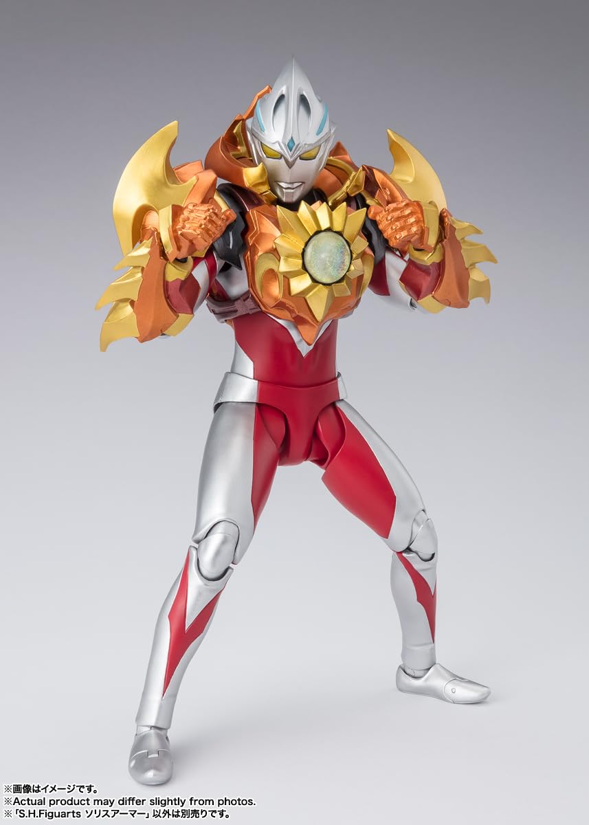 TAMASHII NATIONS Ultraman Arc Solis Armor S.H.Figuarts Figure | Official Bandai Spirits
