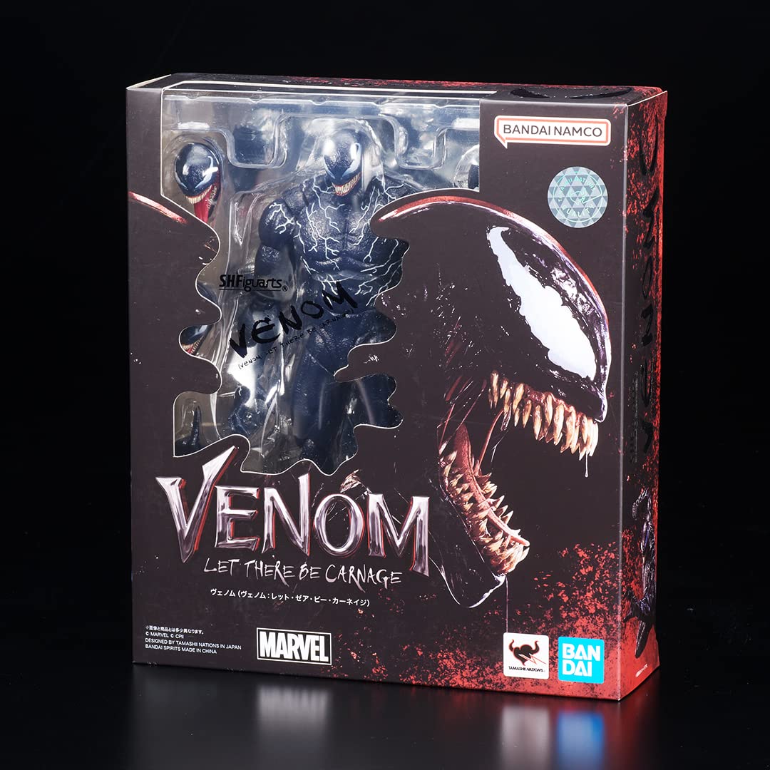 TAMASHII NATIONS Venom: Let There Be Carnage S.H.Figuarts BDIMV639844 - Official Bandai Spirits Figure