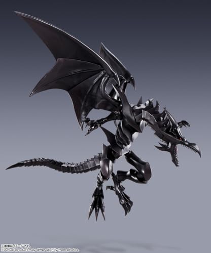 TAMASHII NATIONS Yu-Gi-Oh! Red-Eyes-Black Dragon S.H.MonsterArts Action Figure | Official Bandai Spirits