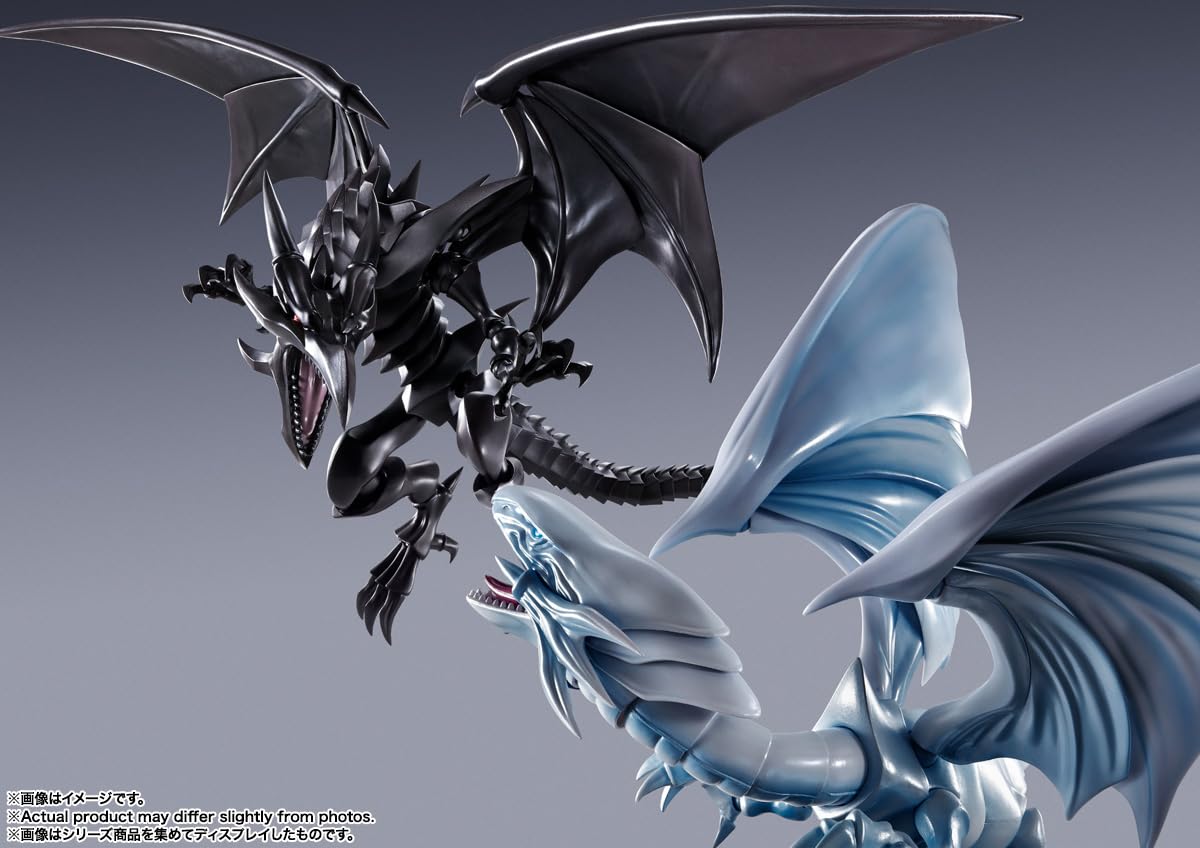 TAMASHII NATIONS Yu-Gi-Oh! Red-Eyes-Black Dragon S.H.MonsterArts Action Figure | Official Bandai Spirits