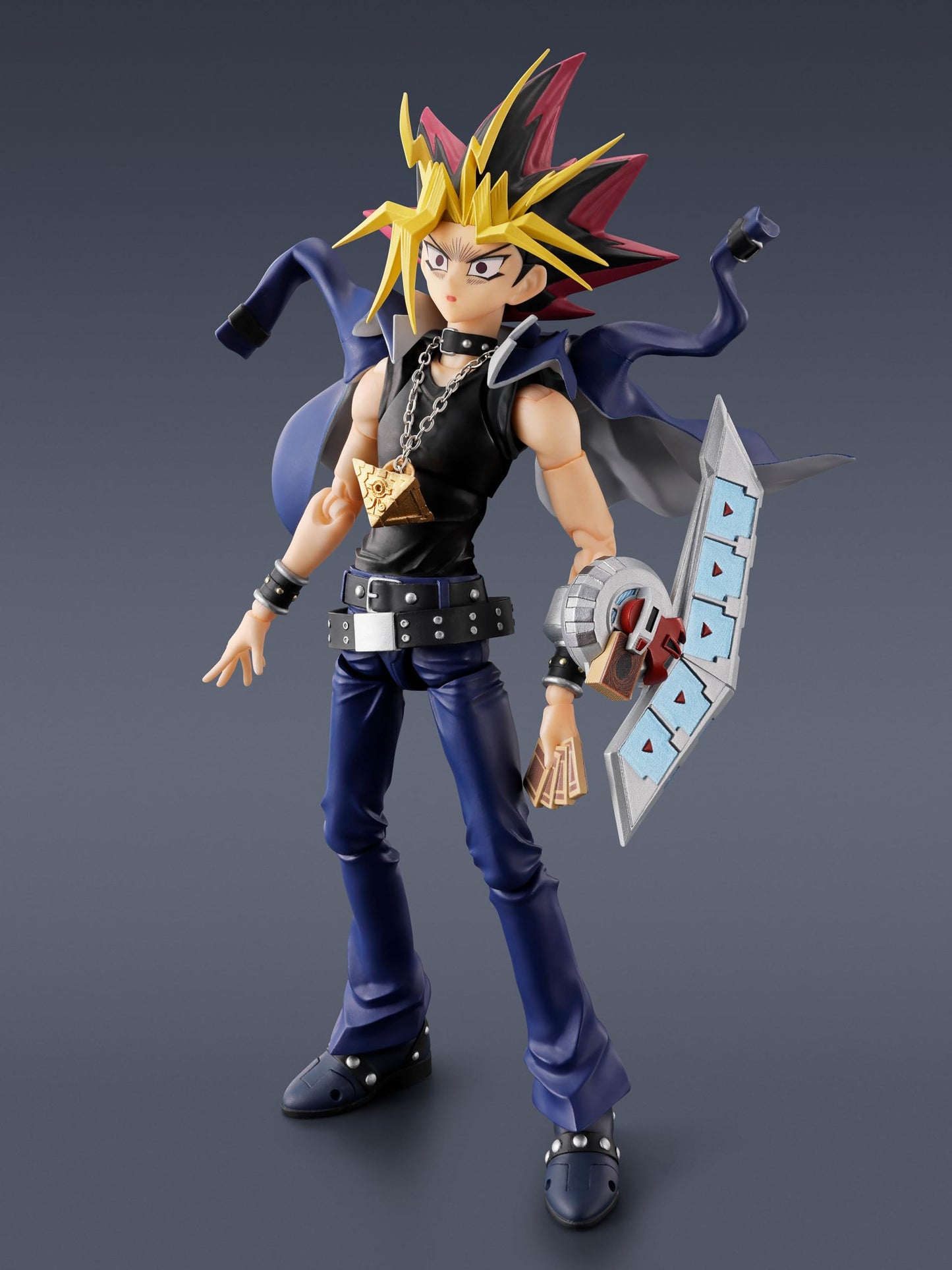 TAMASHII NATIONS Yu-Gi-Oh! Yami Yugi S.H.Figuarts Action Figure | Duel Monsters Collection