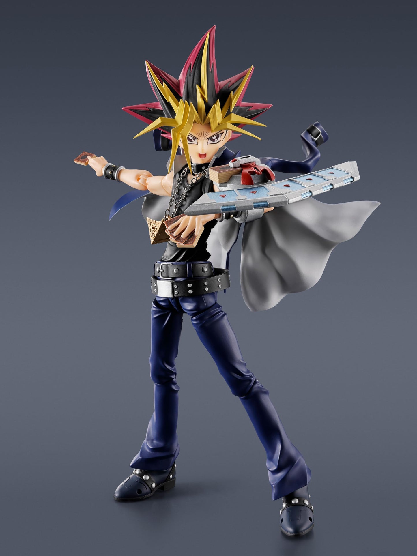 TAMASHII NATIONS Yu-Gi-Oh! Yami Yugi S.H.Figuarts Action Figure | Duel Monsters Collection