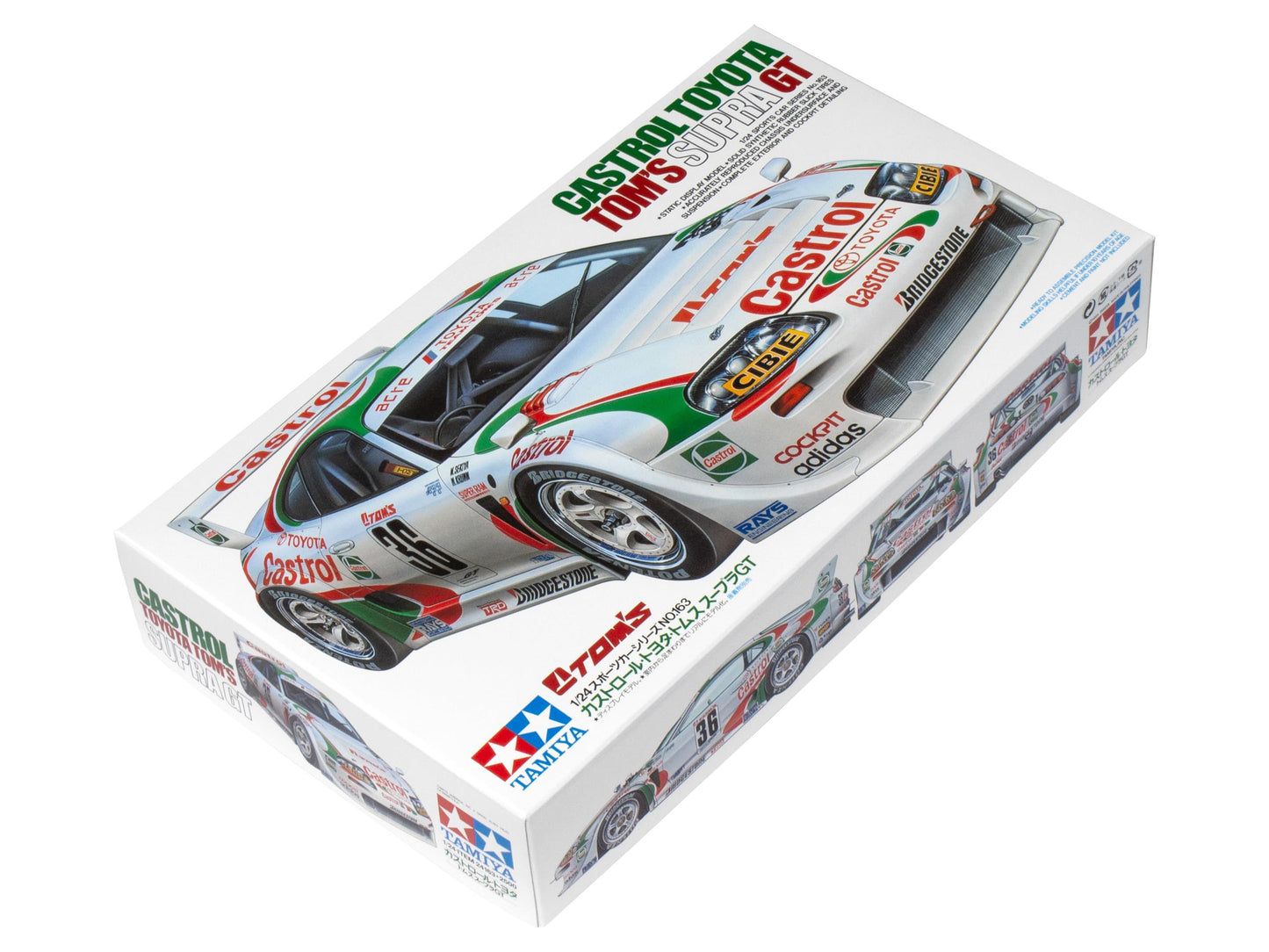Tamiya 1/24 CASTROL Toyota Tom's Supra GT - Precision Model Kit