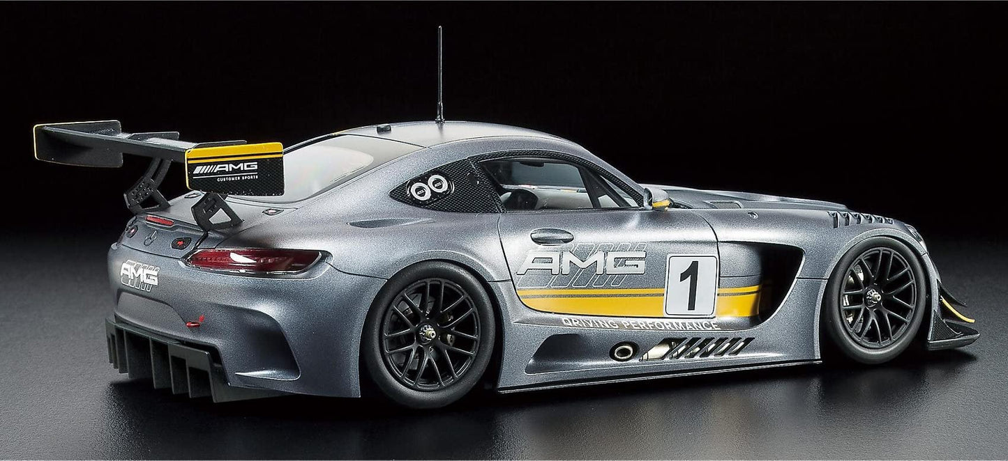 Tamiya 24345 Mercedes-AMG GT3 1/24 Scale Kit – 198 mm Length, Assembly Required