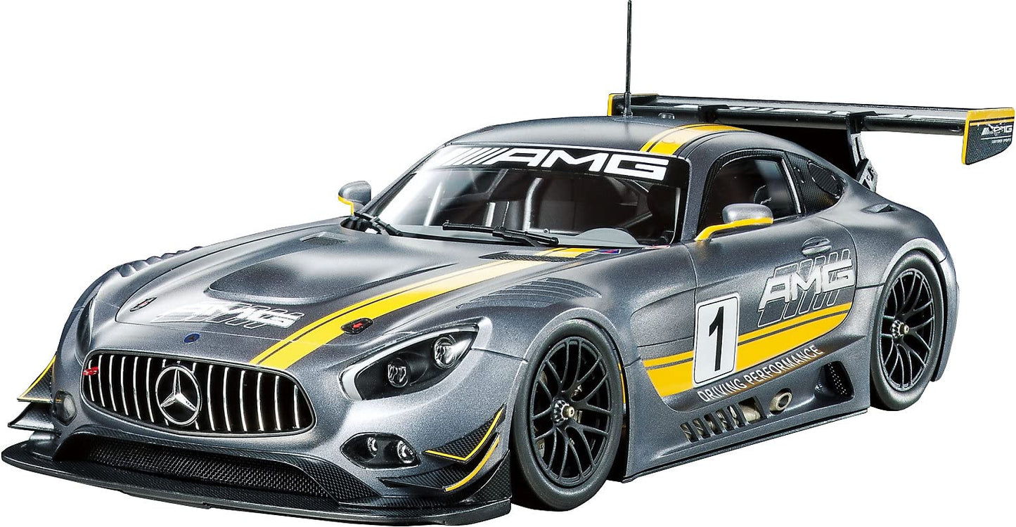 Tamiya 24345 Mercedes-AMG GT3 1/24 Scale Kit – 198 mm Length, Assembly Required