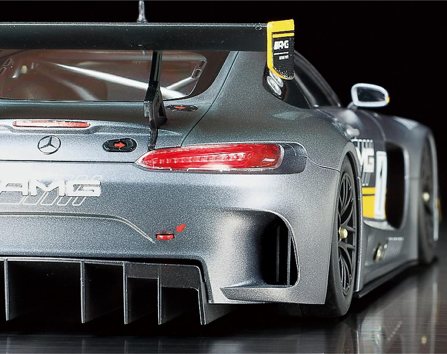 Tamiya 24345 Mercedes-AMG GT3 1/24 Scale Kit – 198 mm Length, Assembly Required
