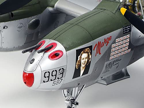 TAMIYA 1/48 P-38J Lightning Model Kit – World War II Fighter