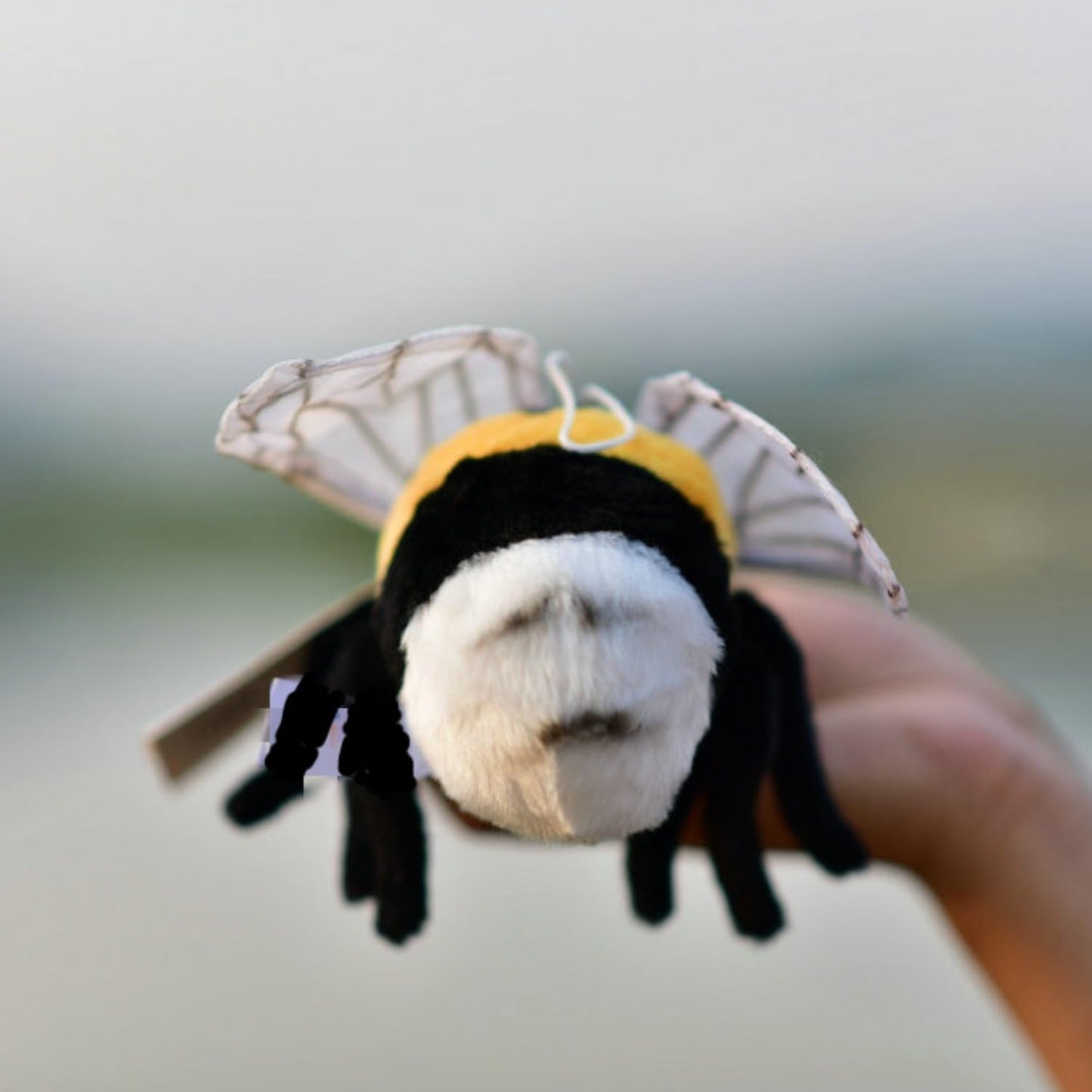 TammyFlyFly Soft Bee Plush Toy – 17cm Cute Honeybee Stuffed Doll