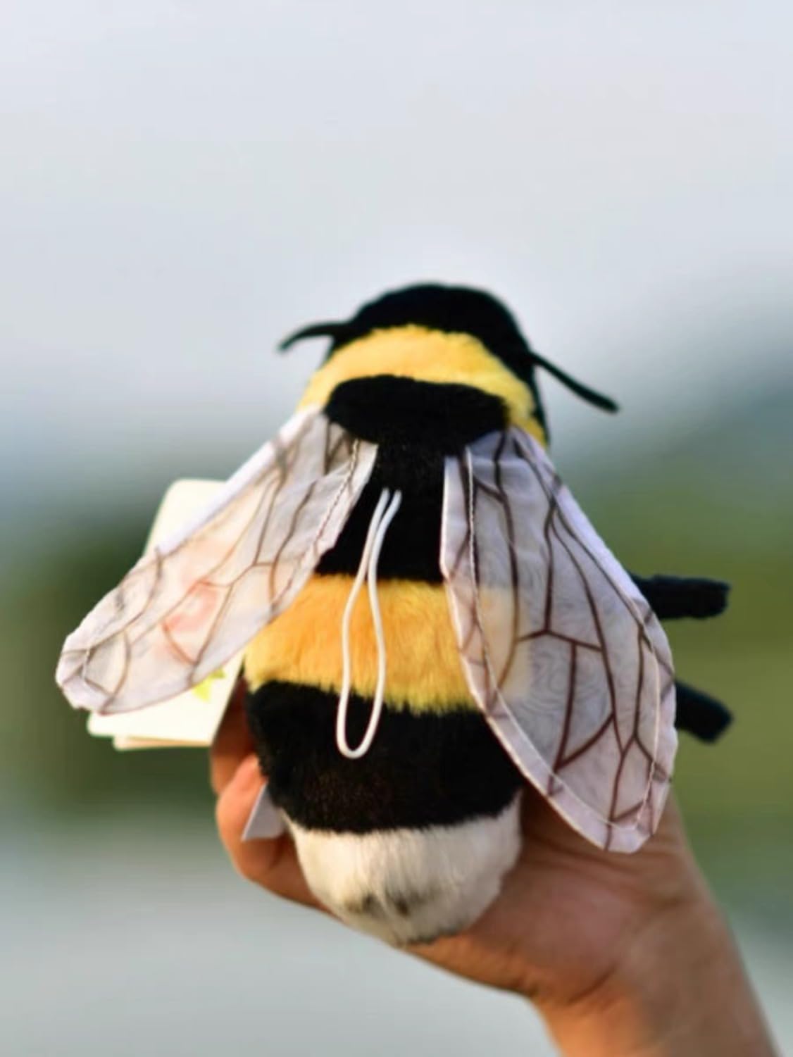 TammyFlyFly Soft Bee Plush Toy – 17cm Cute Honeybee Stuffed Doll