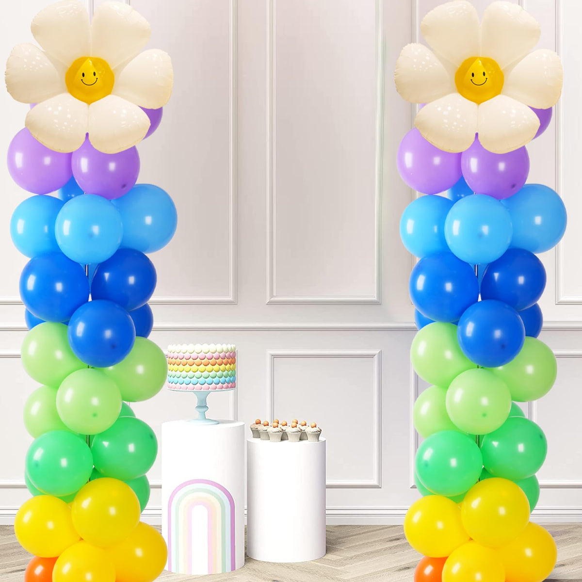 Tamodan Adjustable Balloon Column Kit – 78-Inch Telescopic Balloon Tower Stand