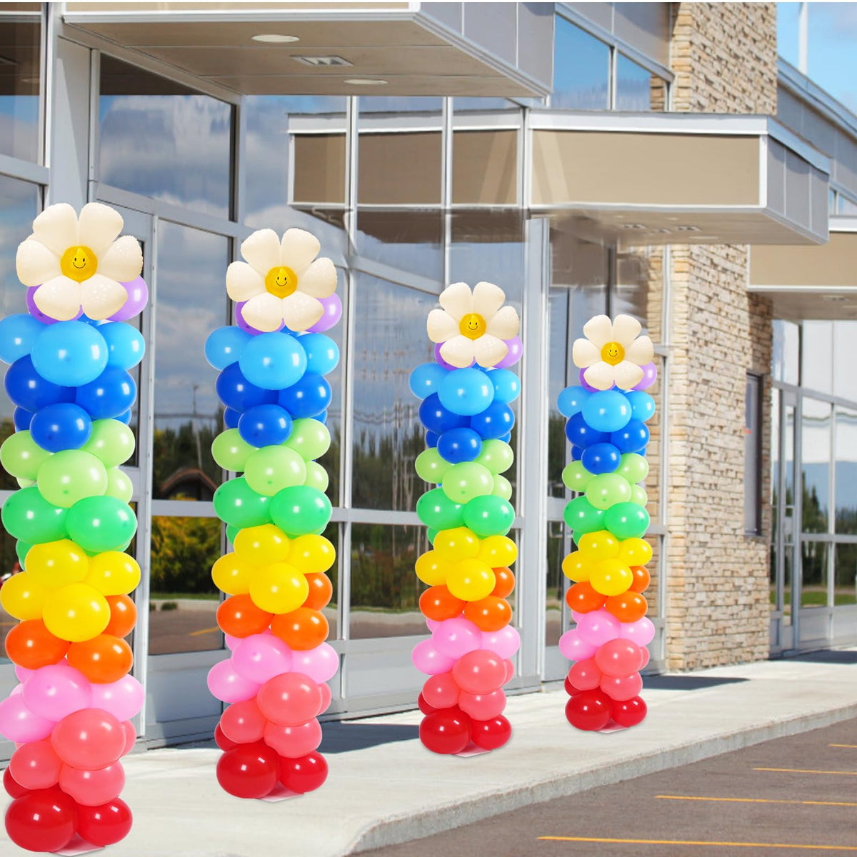 Tamodan Adjustable Balloon Column Kit – 78-Inch Telescopic Balloon Tower Stand