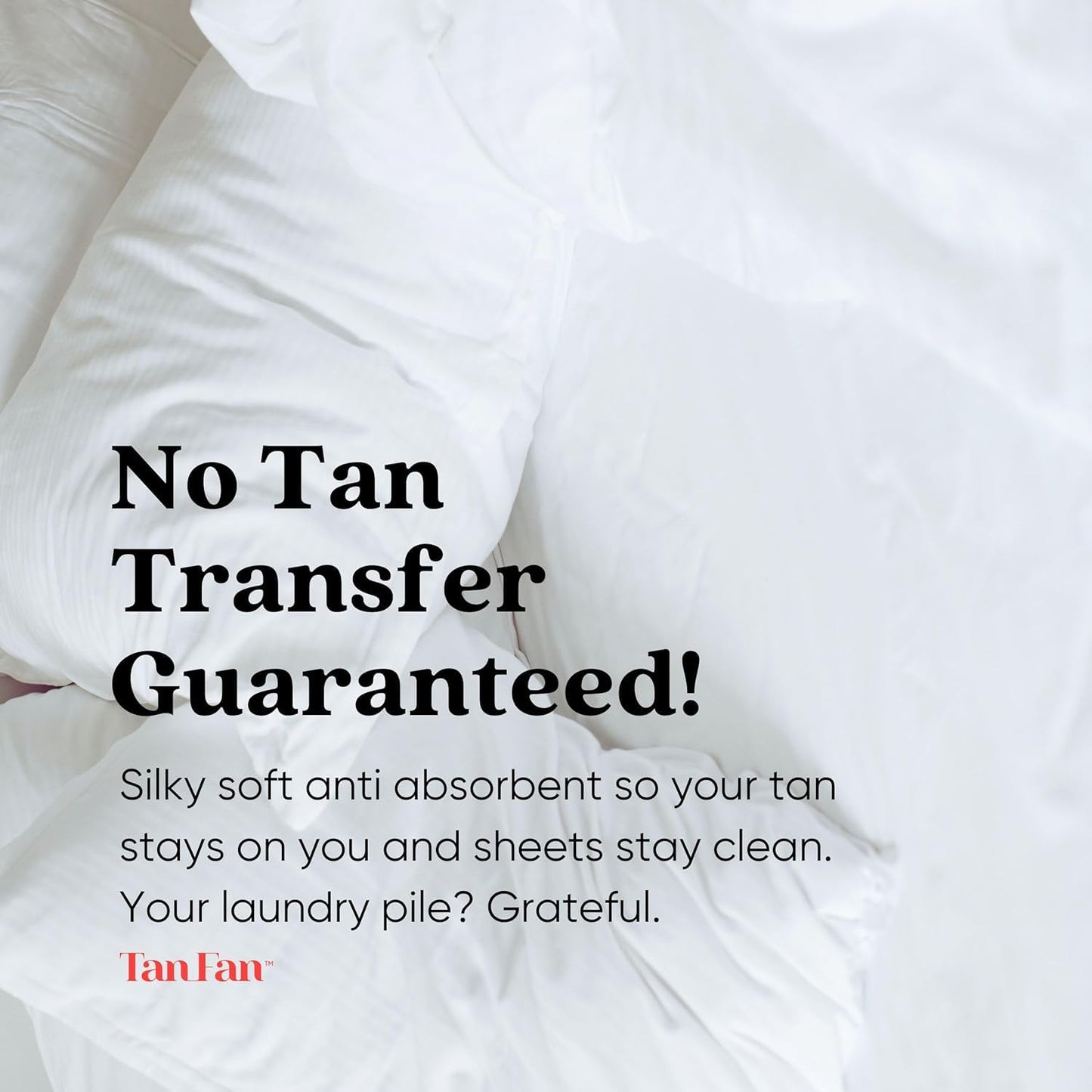 Tan Fan Self Tan Drying Powder – Translucent, Talc-Free Finisher (USA Made, Coconut)