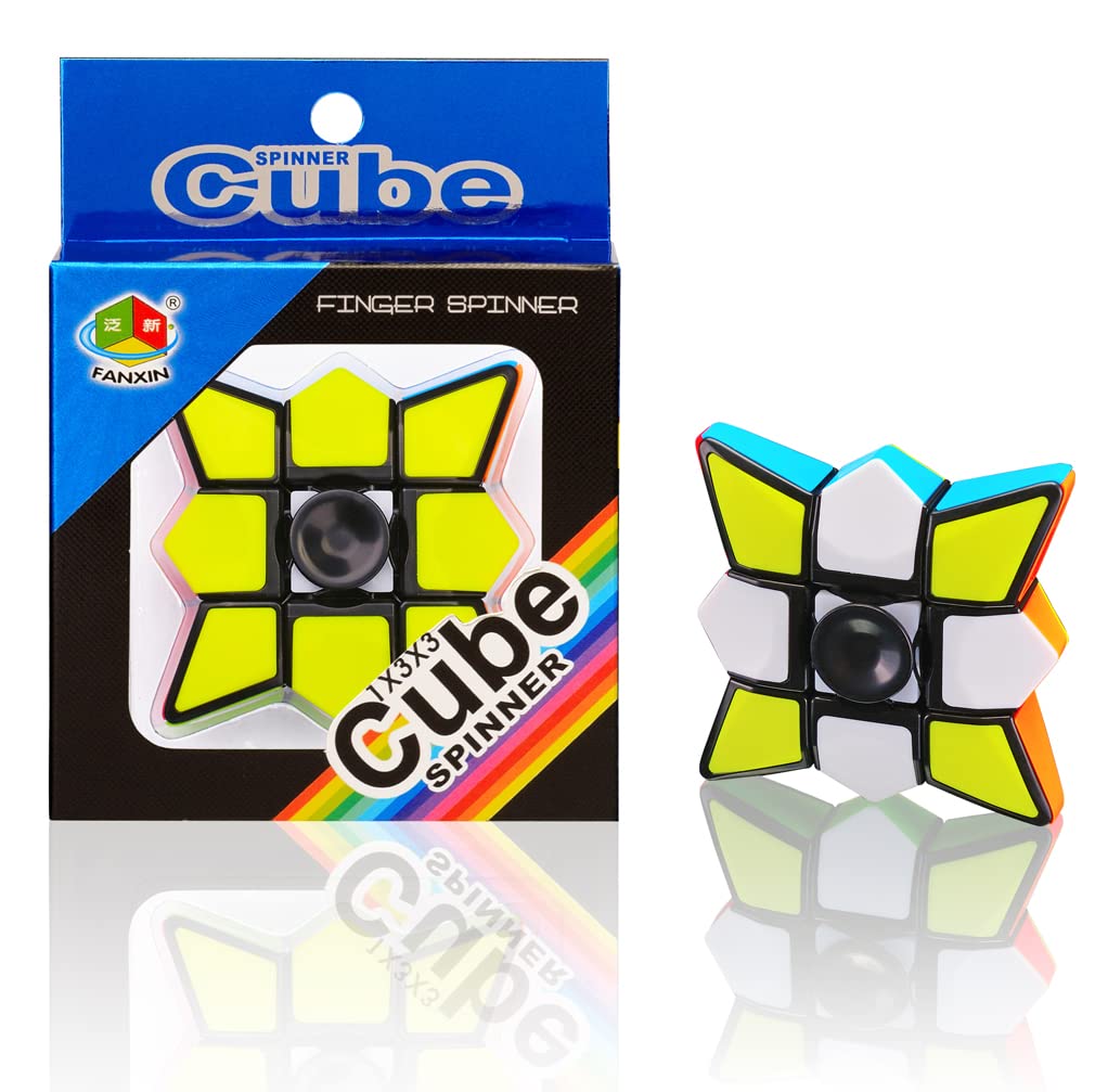 TANCH Magic Spinner Cube 2-in-1 Stickerless Brain Teaser | Fidget & Speed Cube
