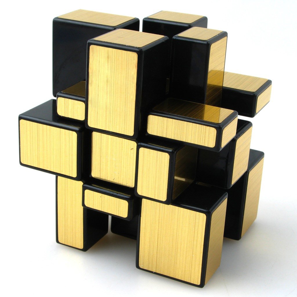 TANCH Mirror Speed Magic Cube 3x3 – Eco-Friendly Mirror Puzzle Toy (Gold Edition)