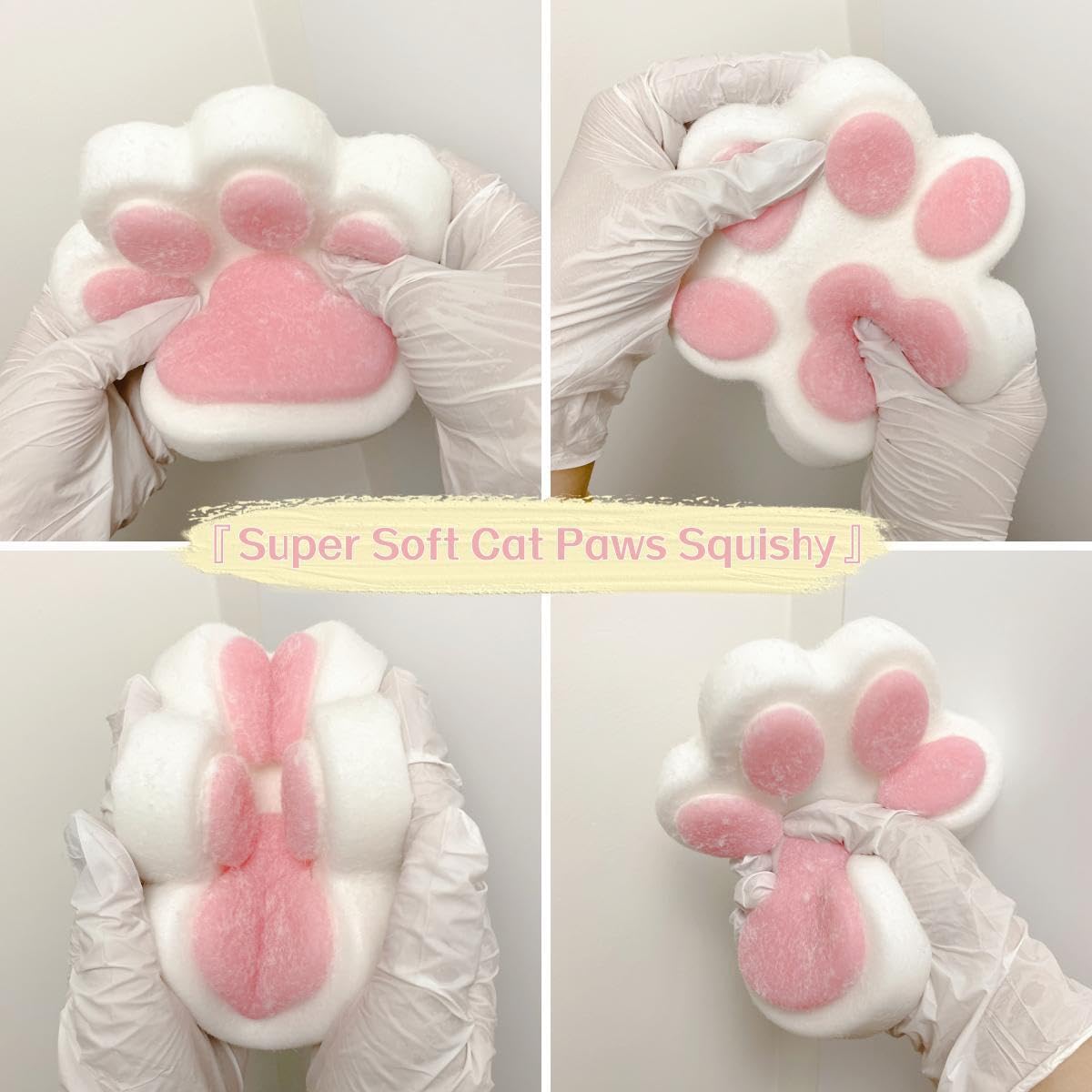 Tangcii Big Cat Paw Squishy – 5.5 Inch Soft Silicone Fidget Toy for Stress Relief